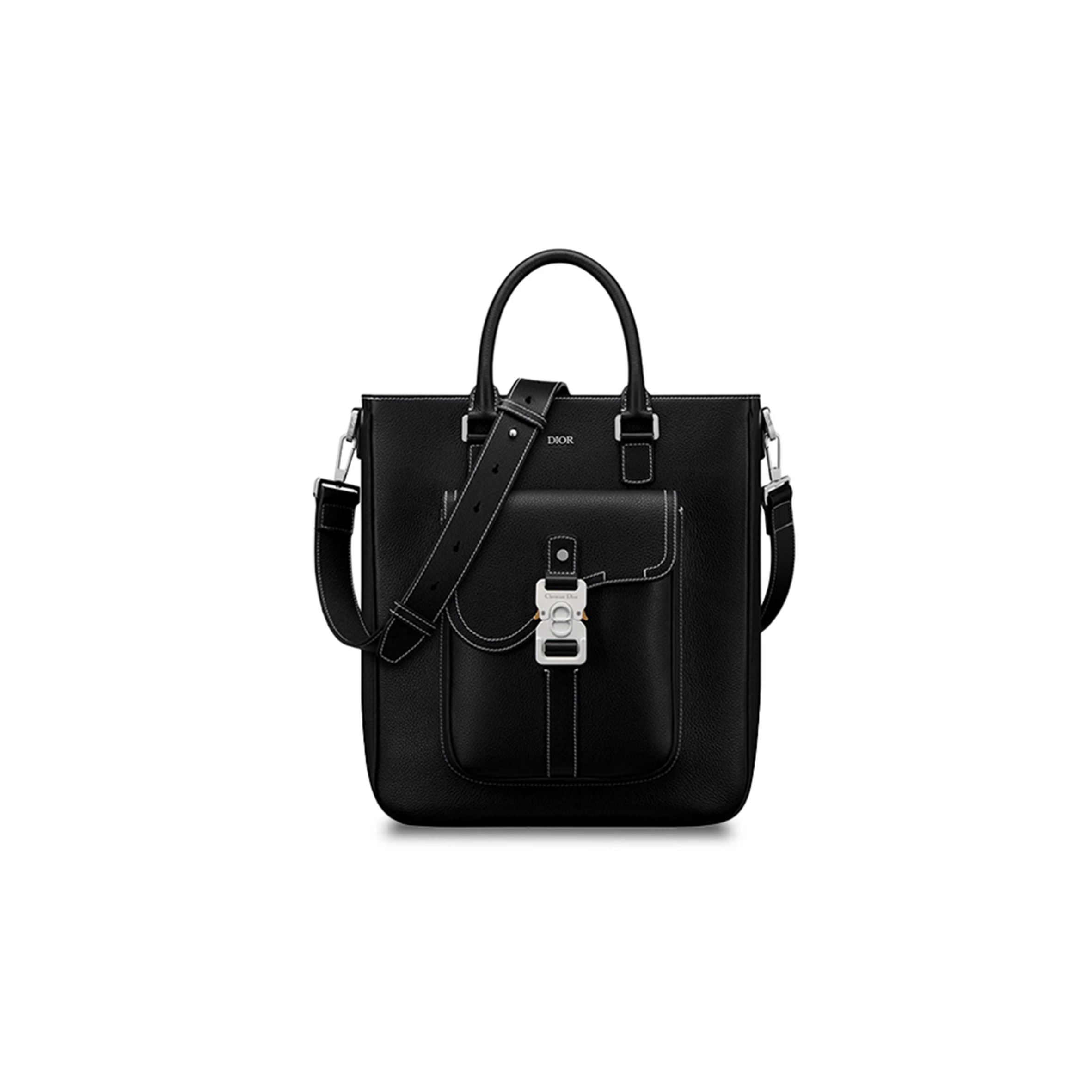 D*or saddle tote bag 1adsh241ykk_h00n (36*32*13.5cm)